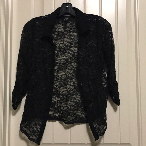 Lace button up shirt - Picture 1 of 1